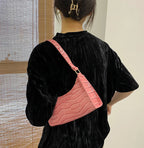 The Luxe Croc Shoulder Bag