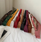 The Luxe Croc Shoulder Bag
