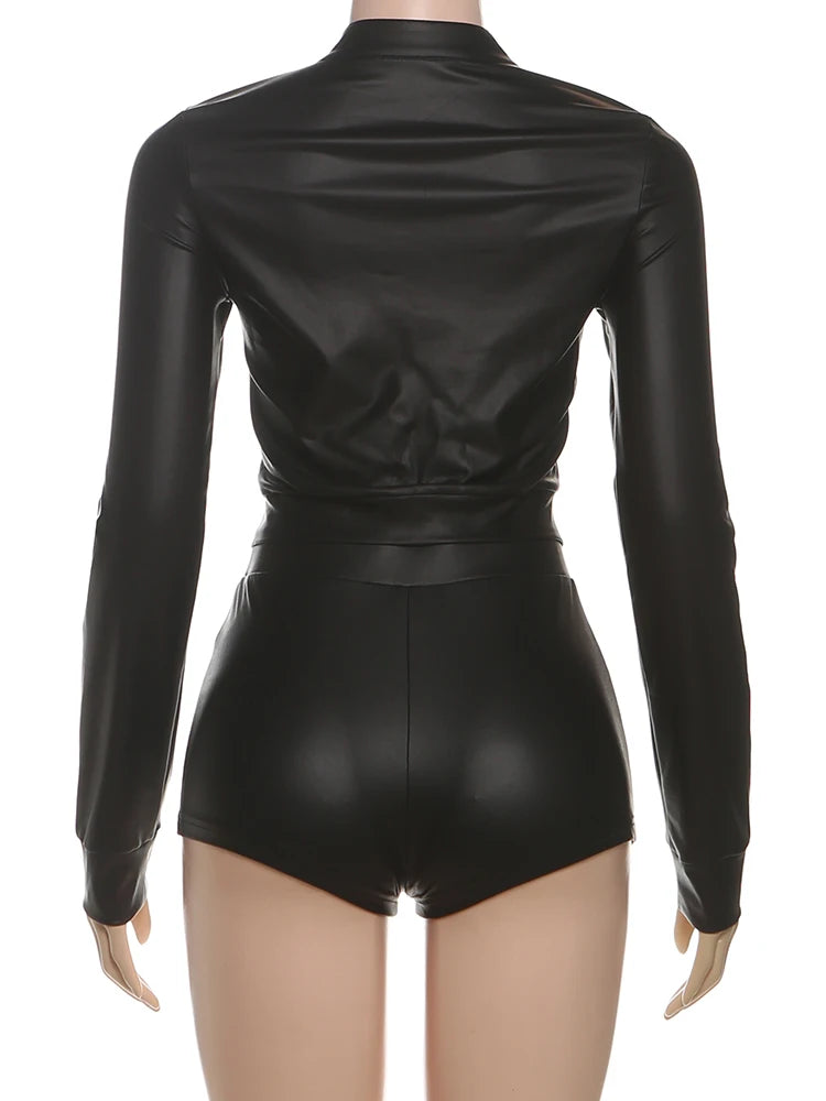 ⚡ LIMITED TIME SALE ⚡ Nibber Faux Leather 2-Piece Set