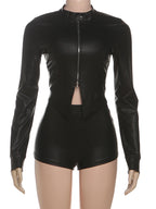 ⚡ LIMITED TIME SALE ⚡ Nibber Faux Leather 2-Piece Set